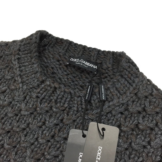 Dolce & Gabbana - Chain Mail Heavy Knit Sweater