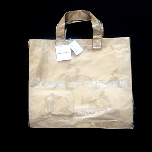 Comme Des Garcons - Paper & Plastic Tote Bag