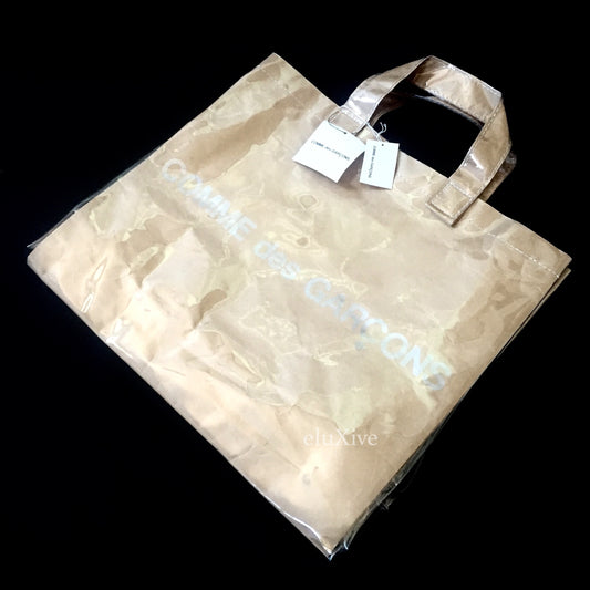 Comme Des Garcons - Paper & Plastic Tote Bag