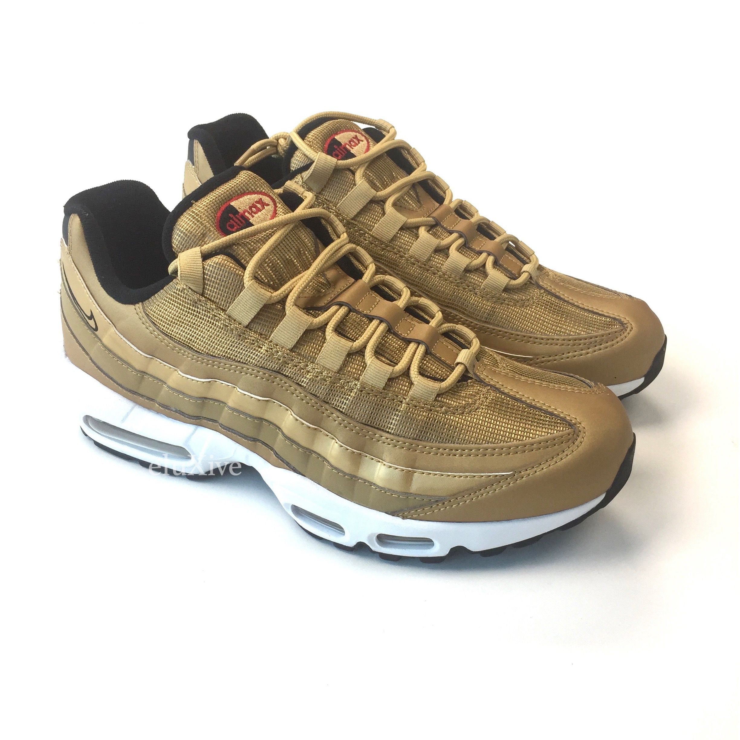Size 13 - Nike Air Max 95 Premium Metallic Gold No Box Nike - Men main image 4