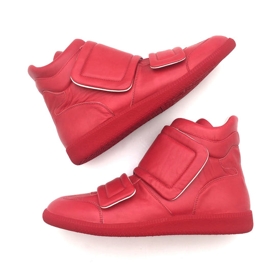 Maison Margiela - Red High Top Sneakers