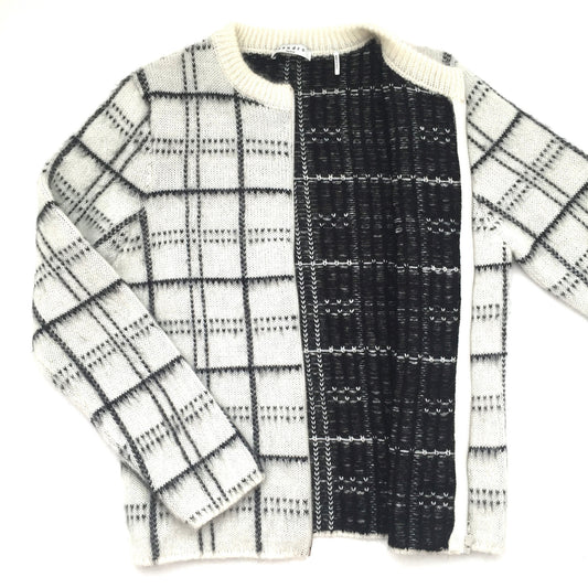 Sandro - Zip Front Mohair Sweater