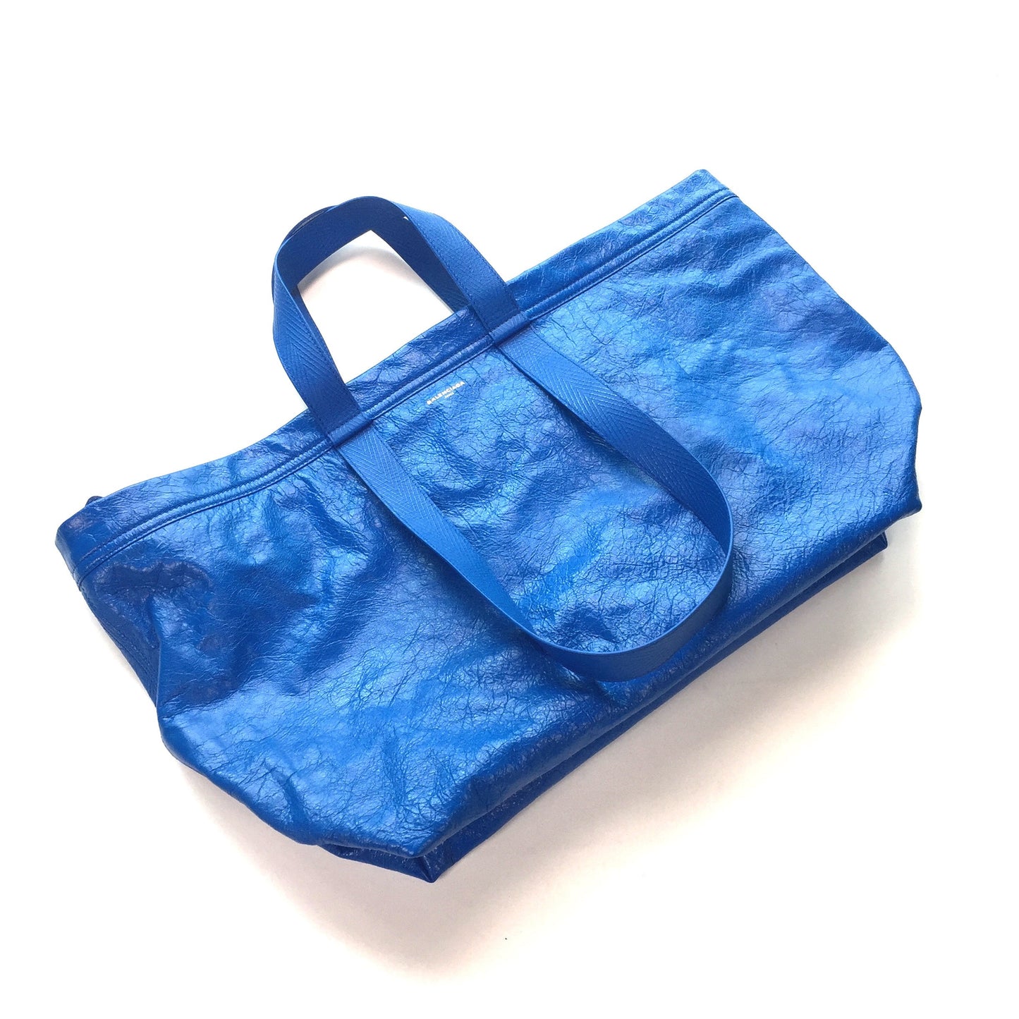 Balenciaga - Blue Carry Shopper 'IKEA' Bag