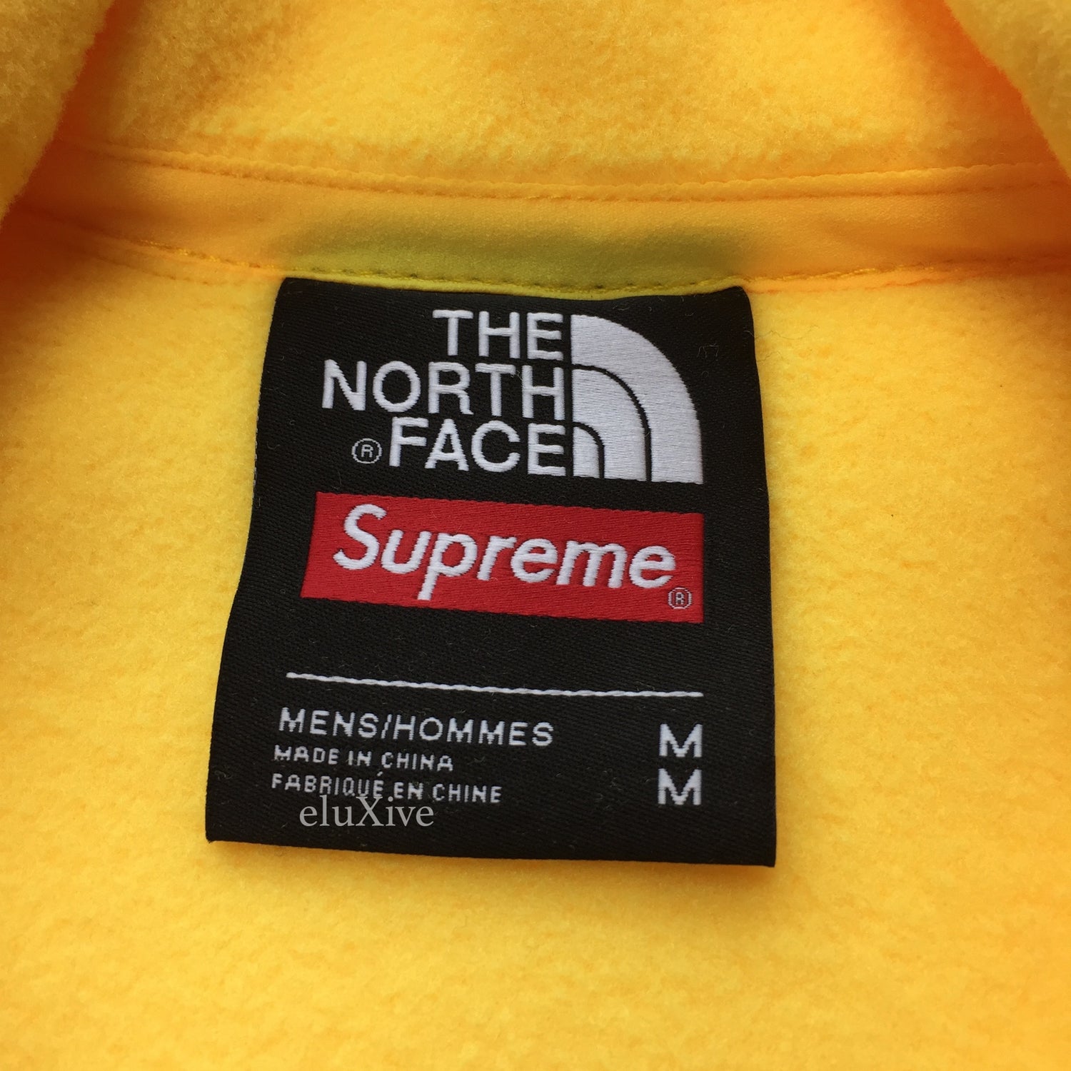 Jacket Supreme x The North Face Yellow size S International in Polyester -  36670875