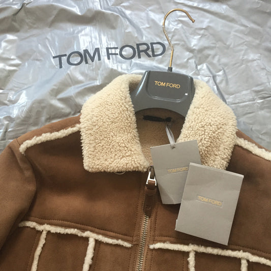 Tom Ford - Shearling Fur Aviator Coat