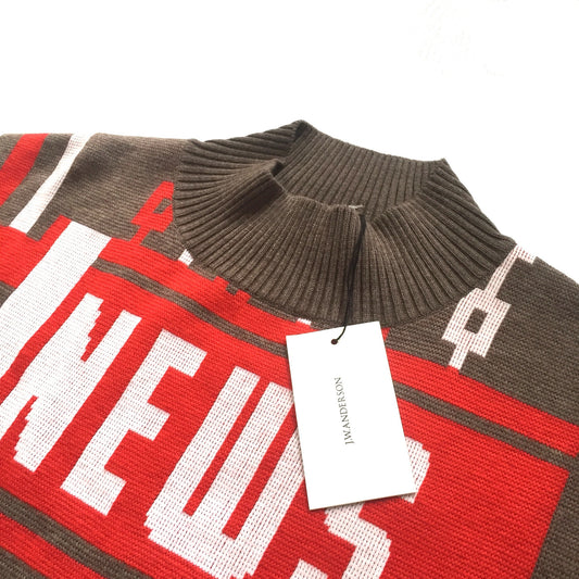 J.W. Anderson - Brown Computer Knit Sweater