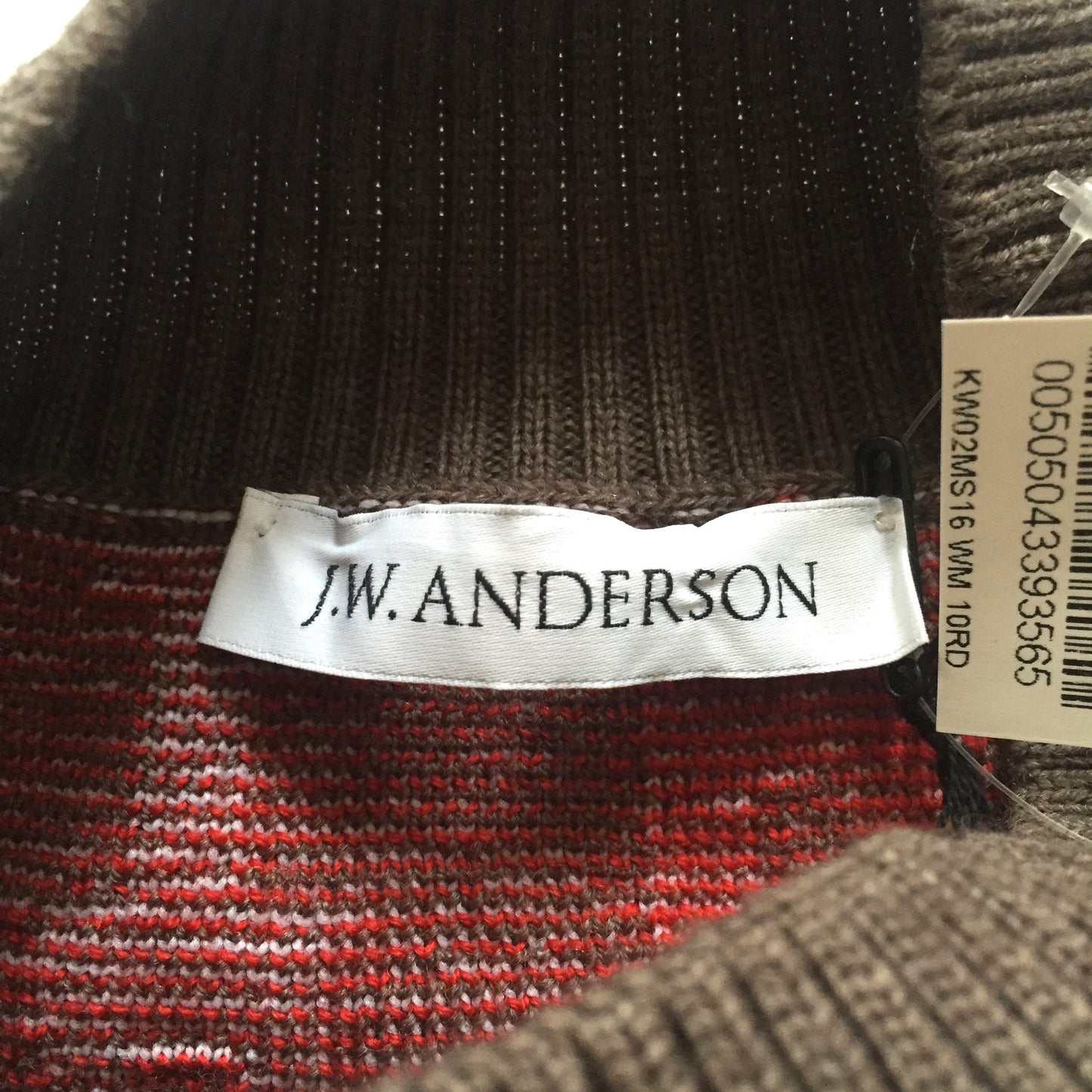 J.W. Anderson - Brown Computer Knit Sweater