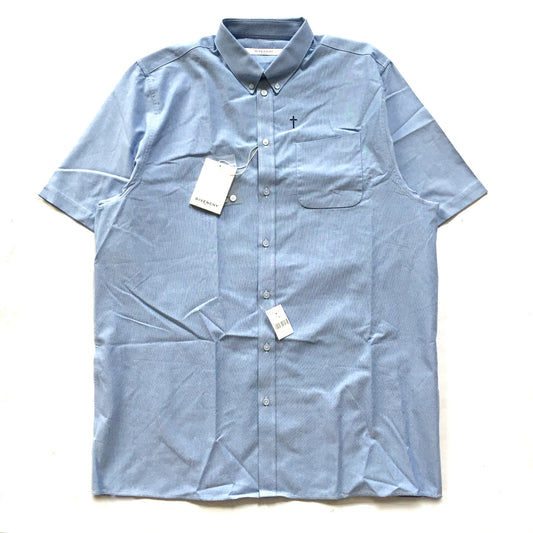 Givenchy - Cross Embroidered Chambray Shirt