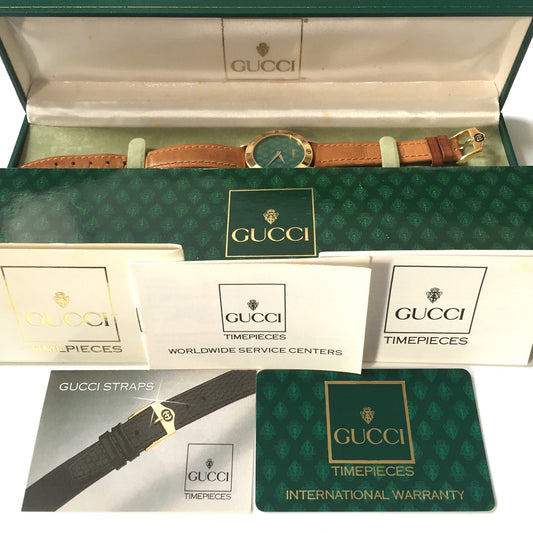 Gucci - Men's 3000M Crest Dial Watch