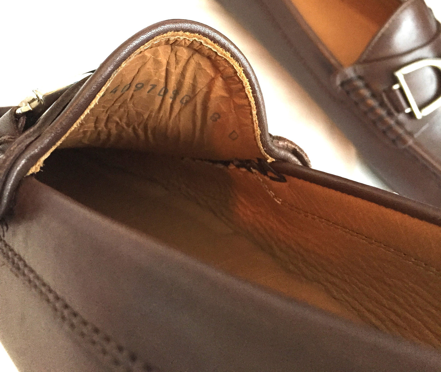 Ralph Lauren - Brown Calf Leather Driving Loafers