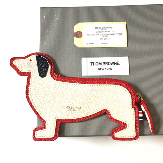 Thom Browne - FW16 Funmix Leather Hector Dog Pouch