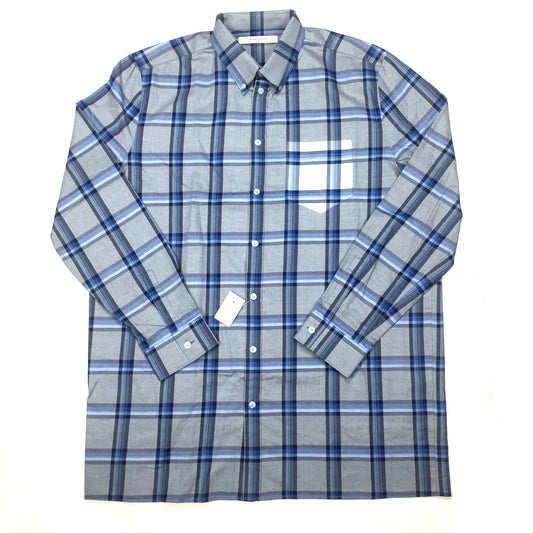 Givenchy - Light Blue Plaid Flannel Shirt