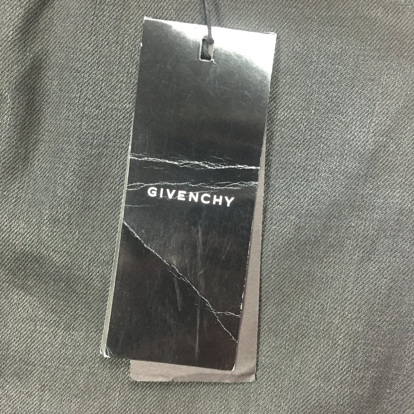 Givenchy - Coated Blue Denim Jeans