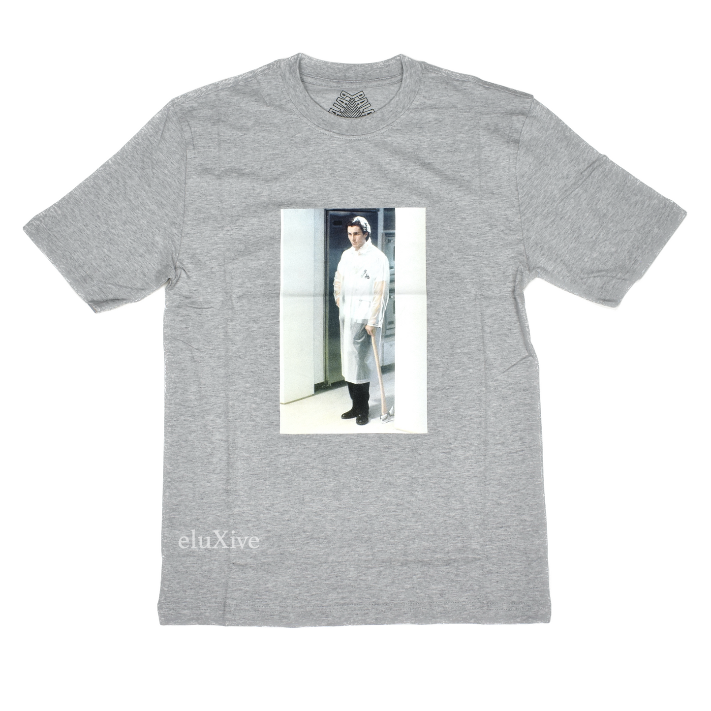 Palace - American Psycho Photo Print T-Shirt (Gray)