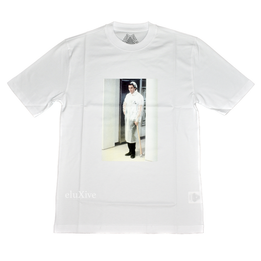 Palace - American Psycho Photo Print T-Shirt (White)