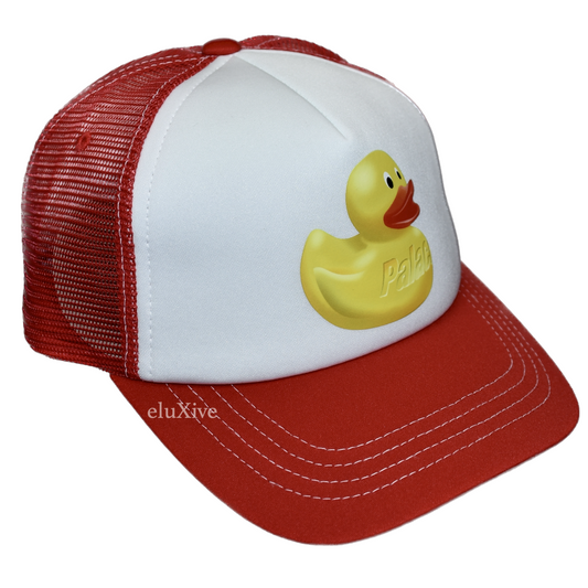 Palace - Rubber Ducky Trucker Hat (Red)