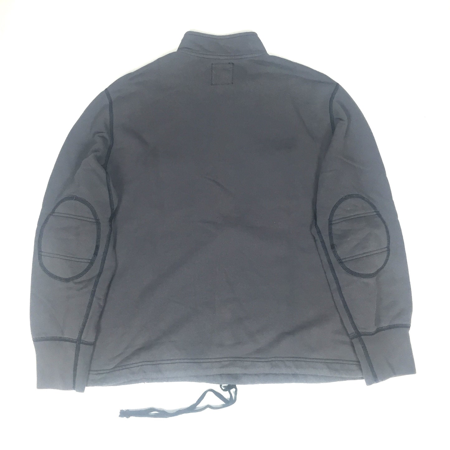 Billy Reid - Gray 1/2 Zip Military Sweatshirt