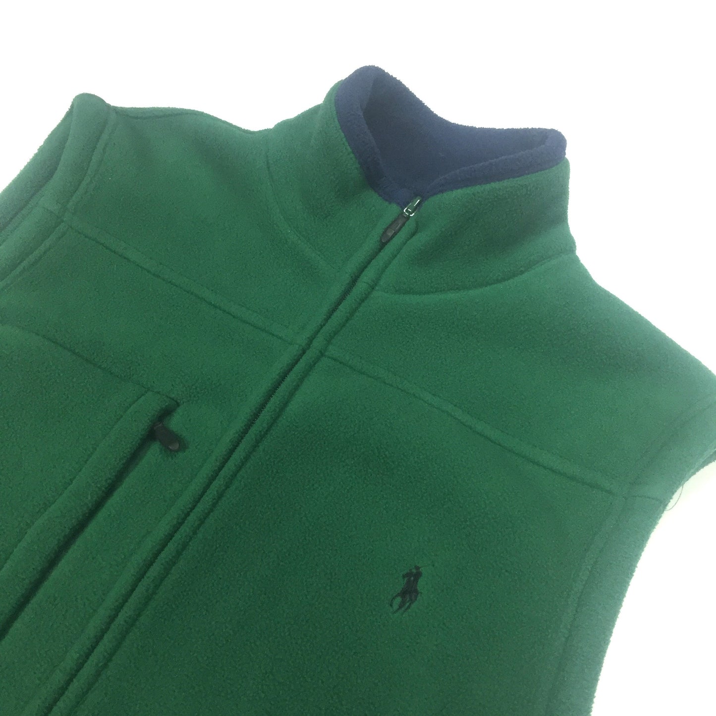 Polo Ralph Lauren - Green Fleece Pony Logo Vest