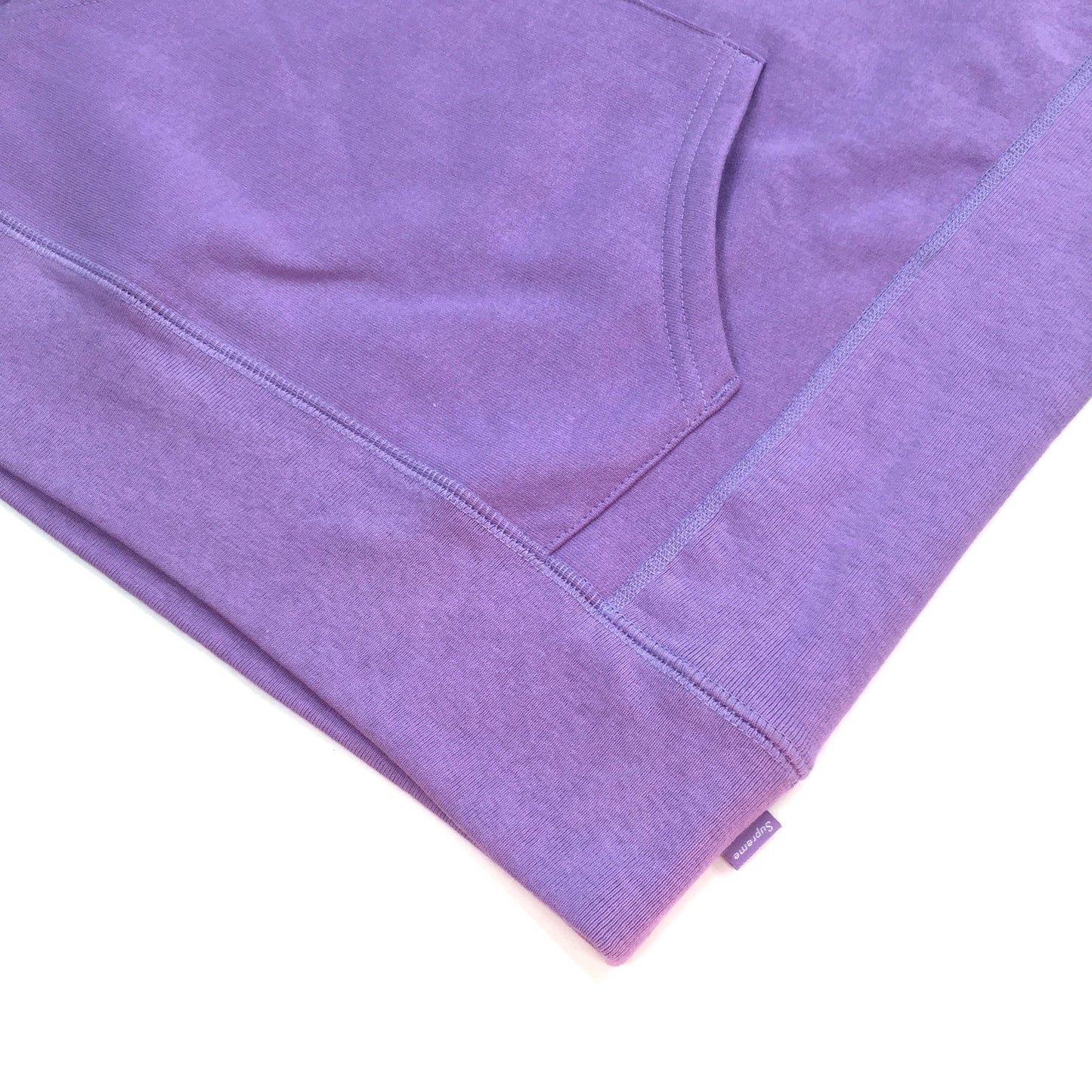 Supreme - Lavender Classic Logo Hoodie