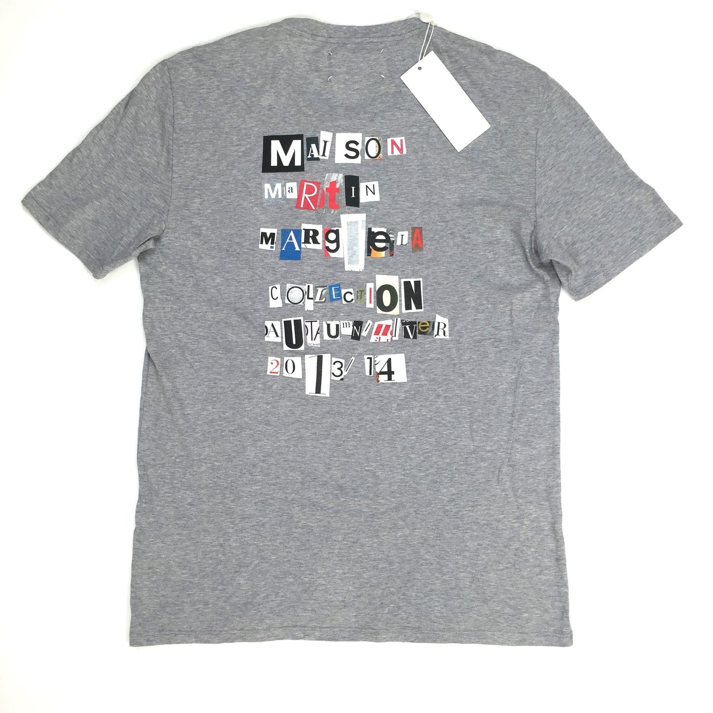 Maison Margiela - AW13 Magazine Cutout Logo T-Shirt