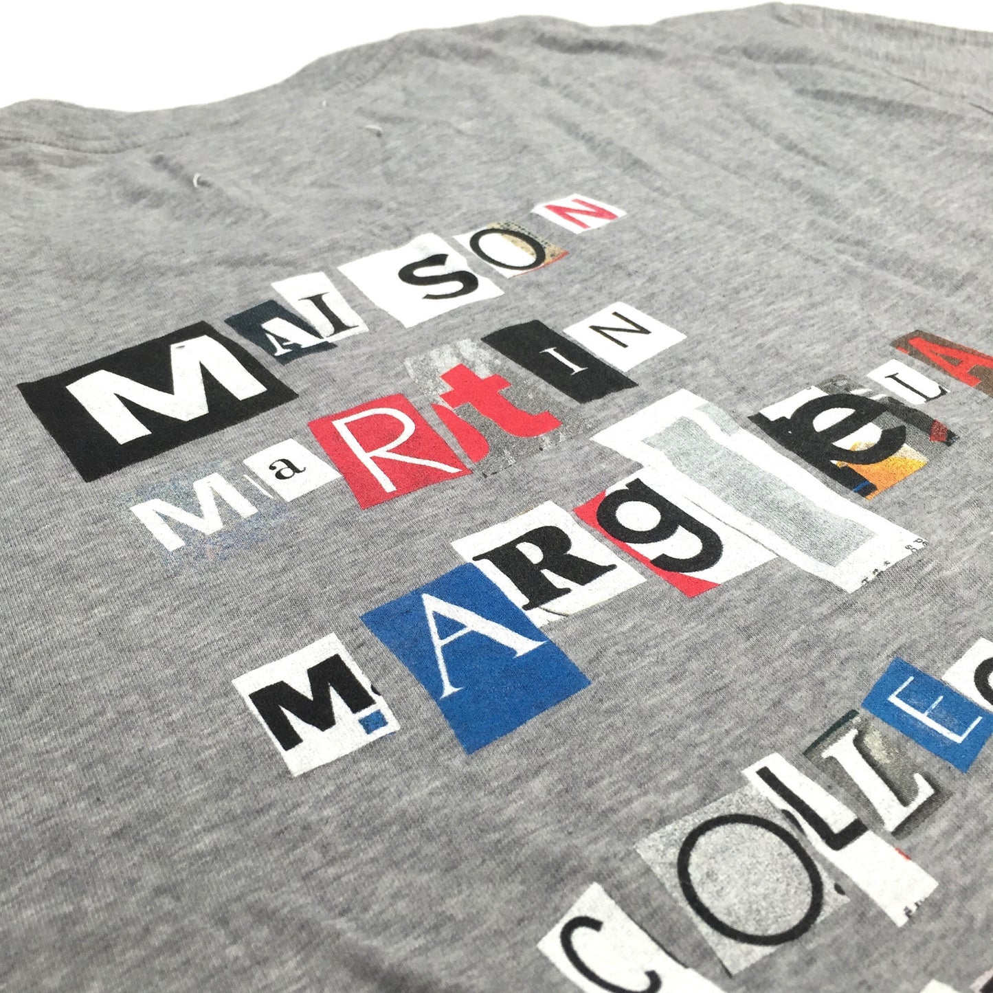 Maison Margiela - AW13 Magazine Cutout Logo T-Shirt