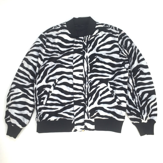 Supreme - Reversible MA-1 Zebra Bomber Jacket