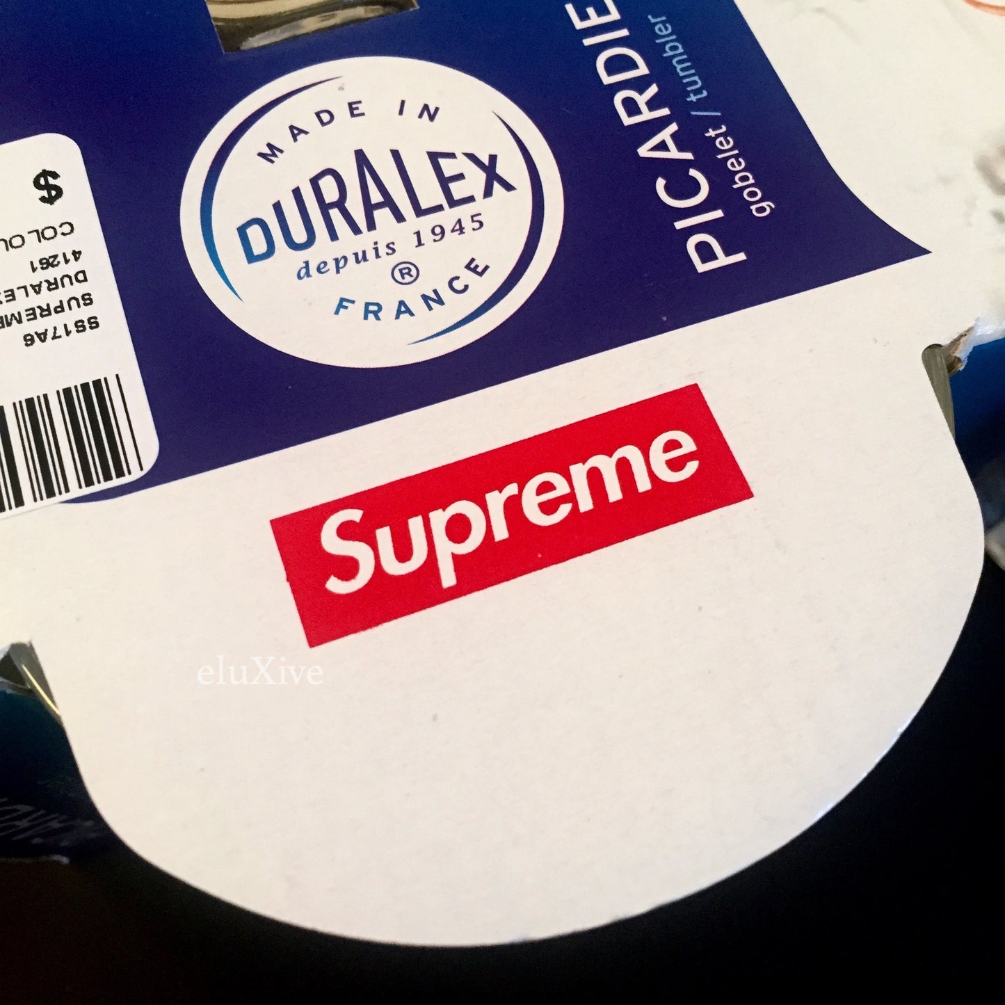 Supreme x Duralex - Box Logo Tumbler Glasses (SS17)