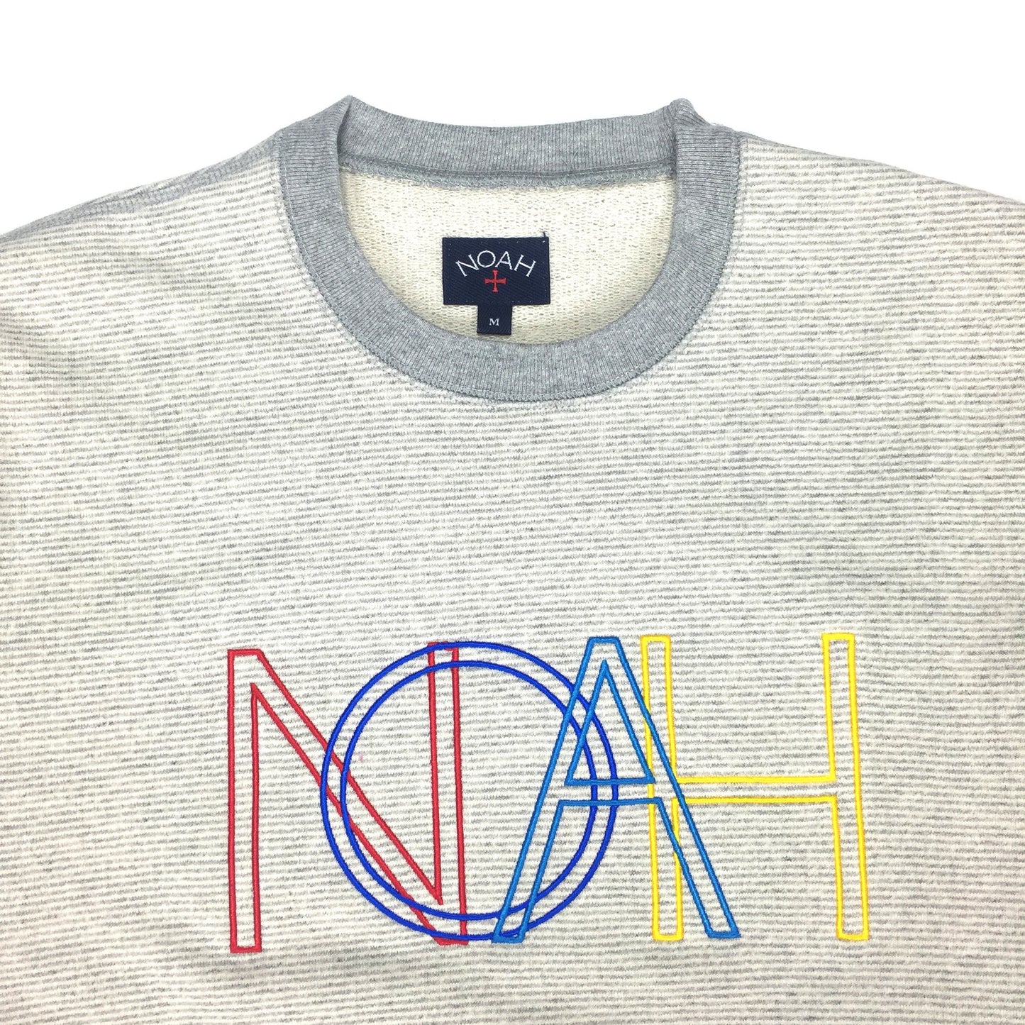 Noah - Gray Retro Logo Sweatshirt