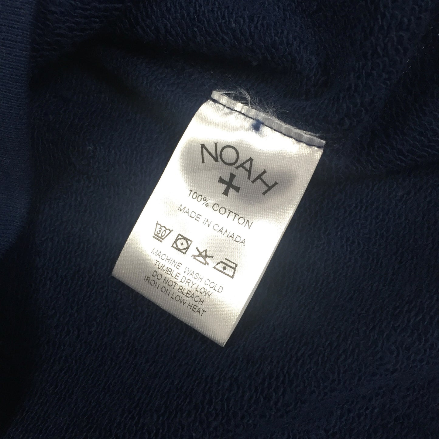 Noah - Navy Retro Logo Sweatshirt
