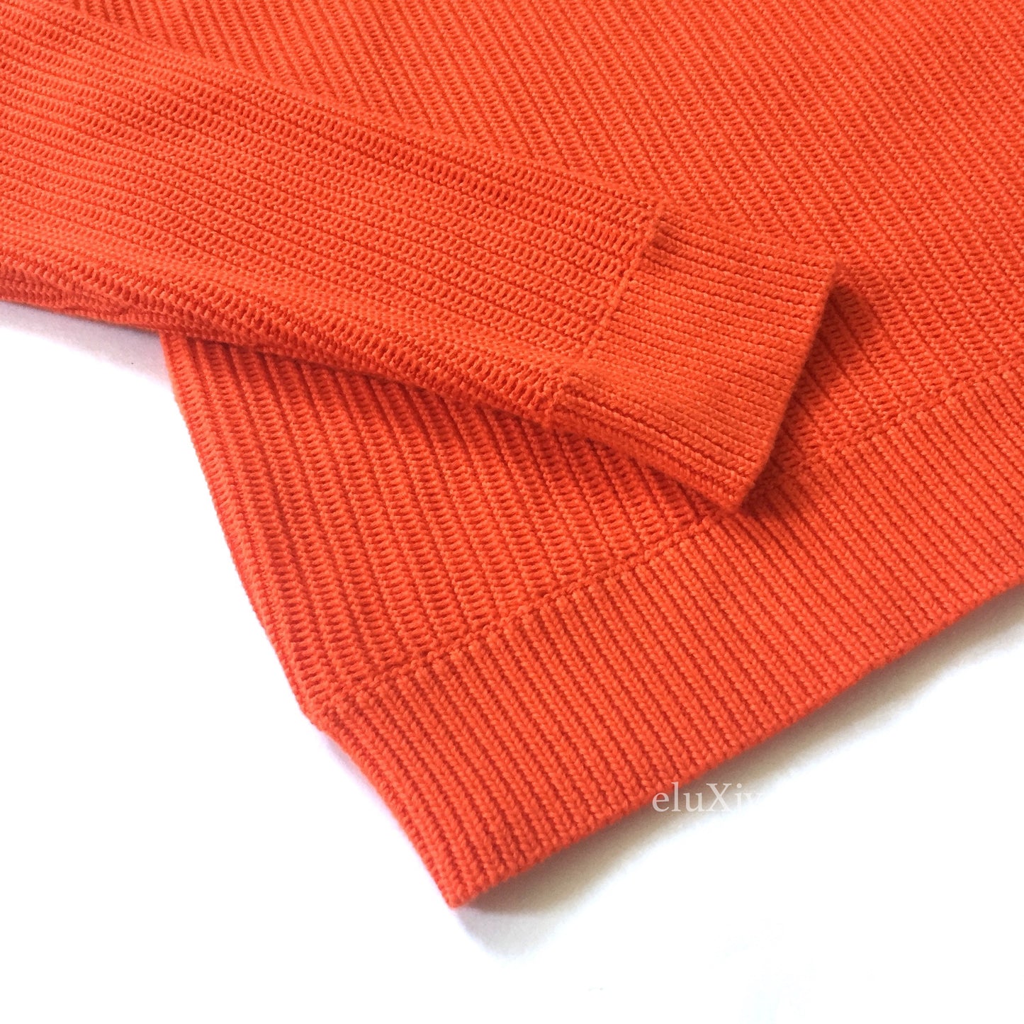 Sandro - Orange Thick Knit Sweater