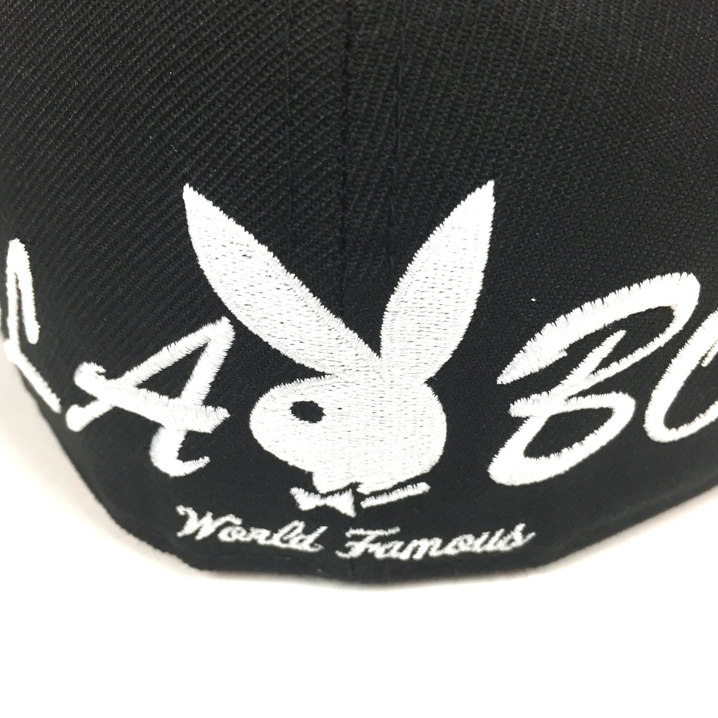 Supreme x New Era - Black Playboy Box Logo Hat