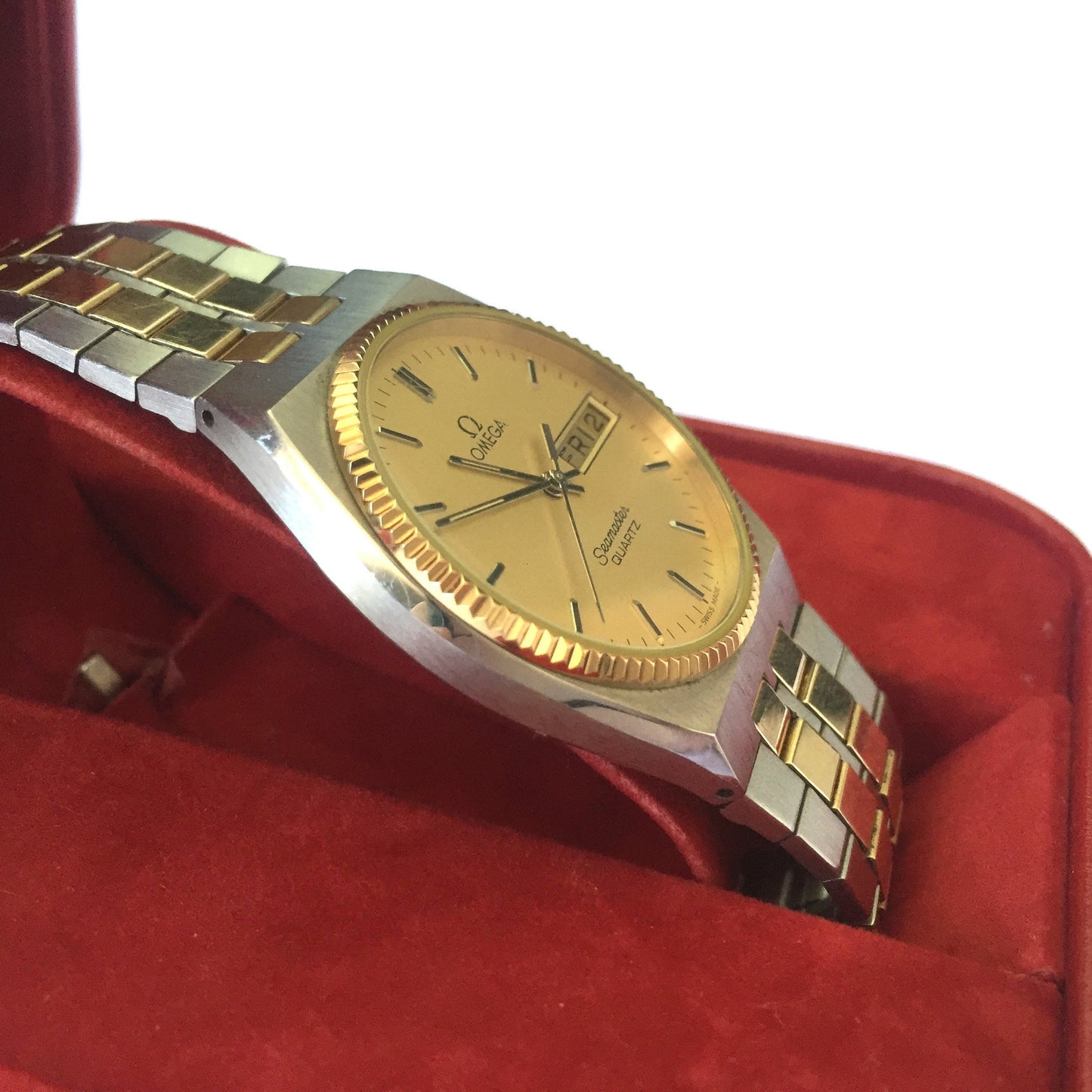 Omega - Seamaster Day-Date 18K/SS Watch