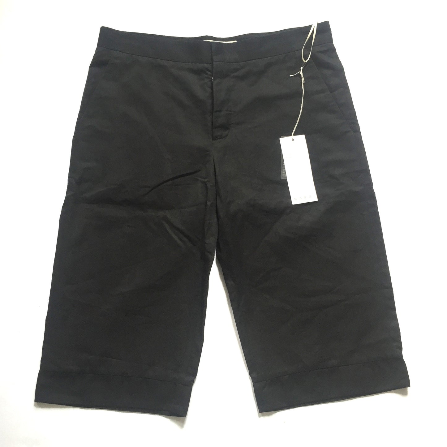 Marni - Oversized Black Cotton Shorts