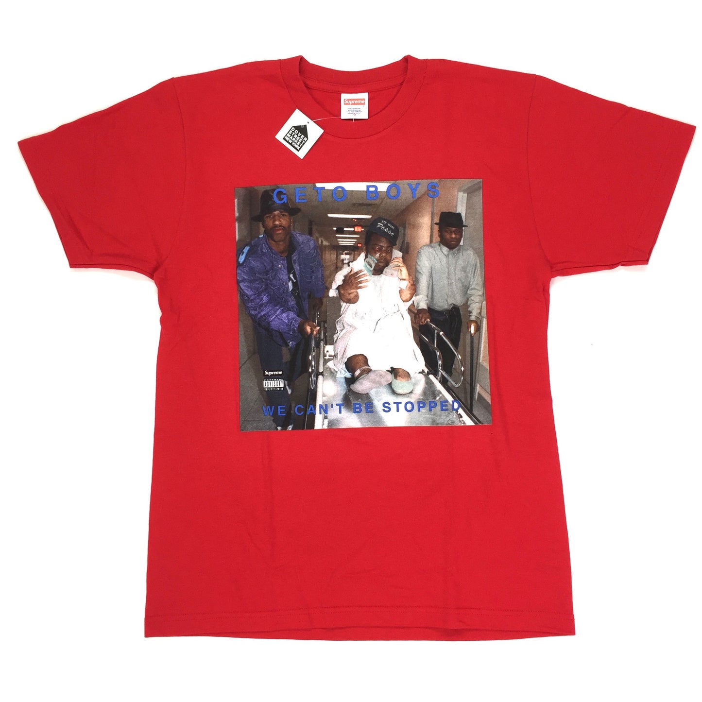 Supreme x Rap-A-Lot - Red Geto Boys T-Shirt