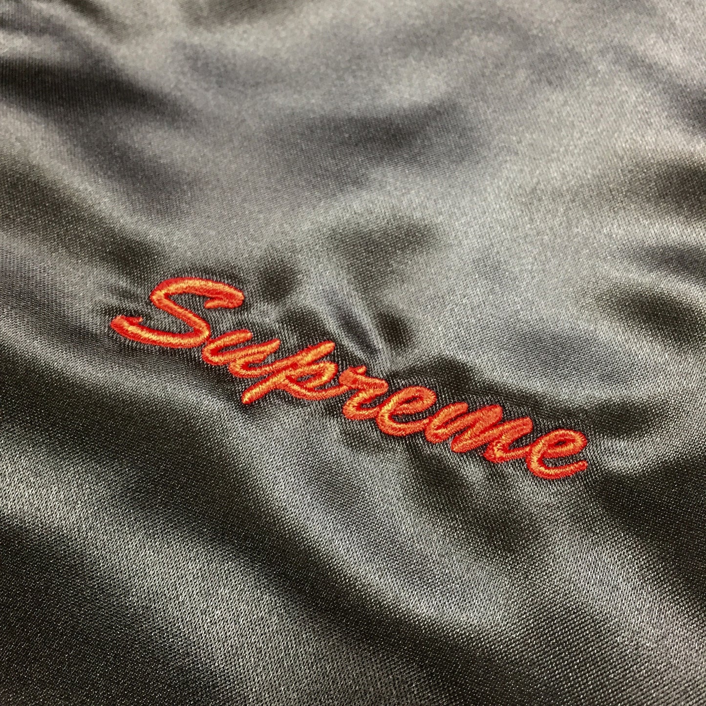 Supreme x Rap-A-Lot - Black Satin Club Jacket