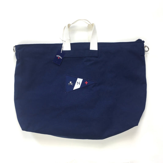 Noah - Navy Canvas Holdall Bag