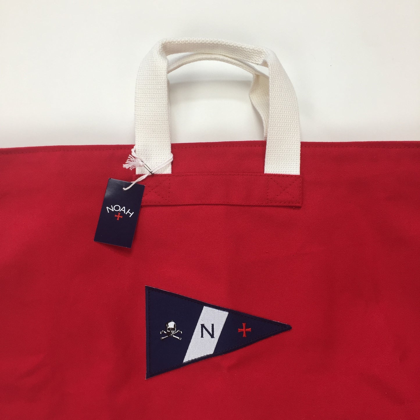Noah - Red Canvas Holdall Bag