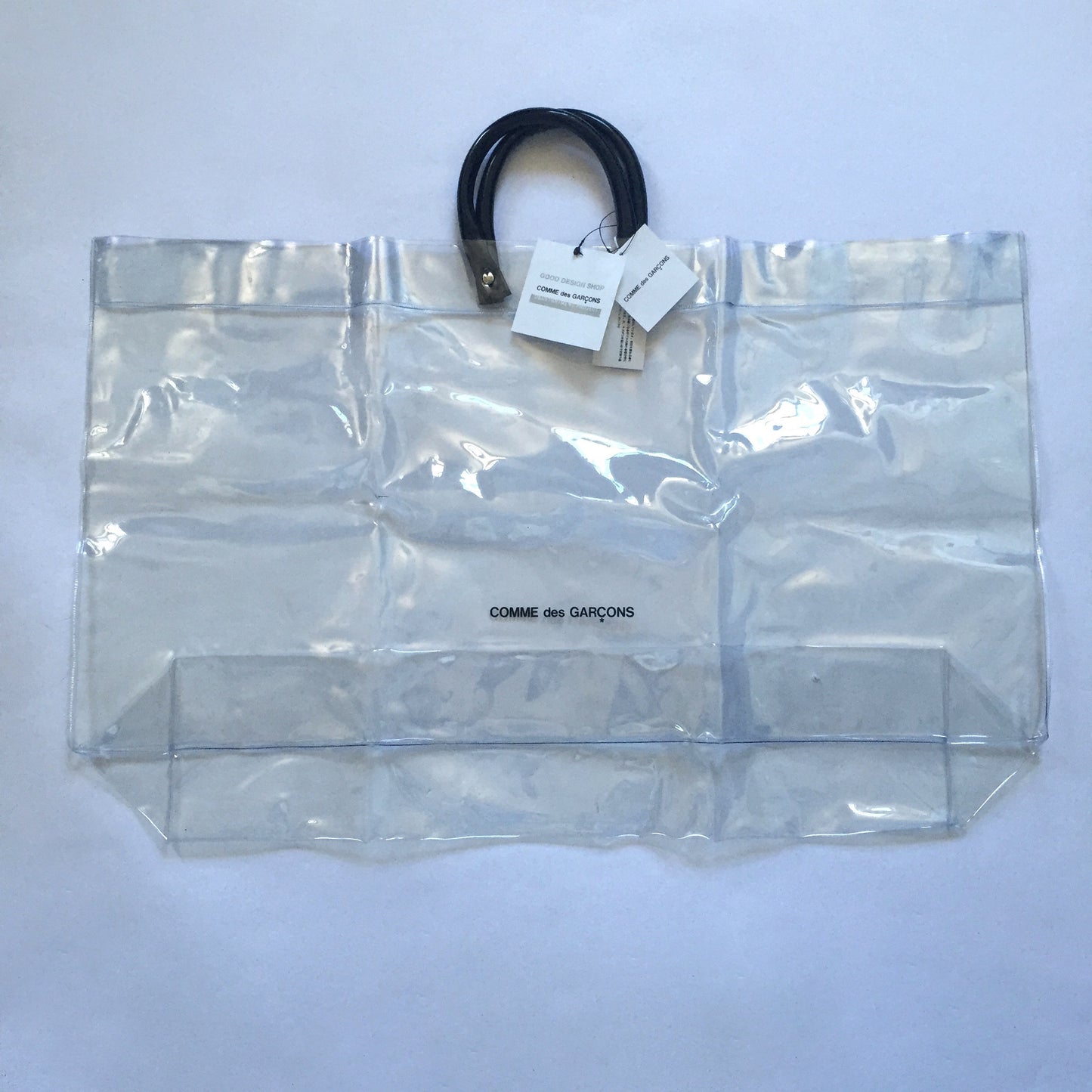 Comme Des Garcons - Clear Vinyl Tote Bag