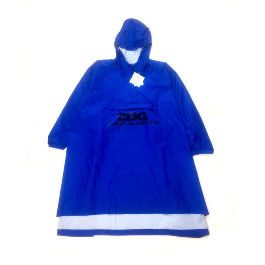 Comme Des Garcons - Blue Logo Poncho