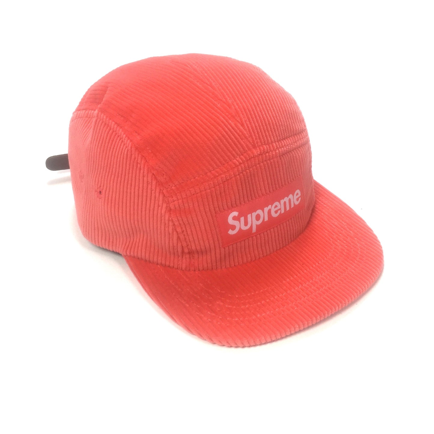 Supreme - Coral Box Logo Corduroy Hat