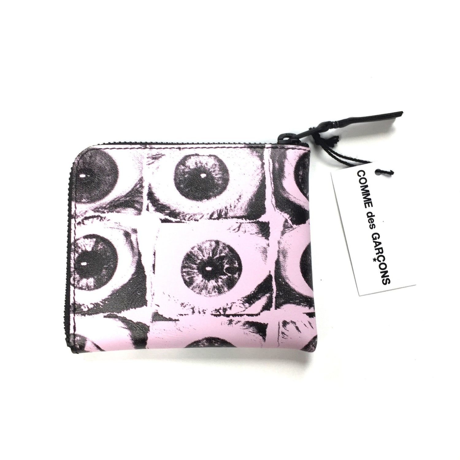 Supreme x Comme des Garcons SHIRT - Pink Eye Print Zipper Wallet