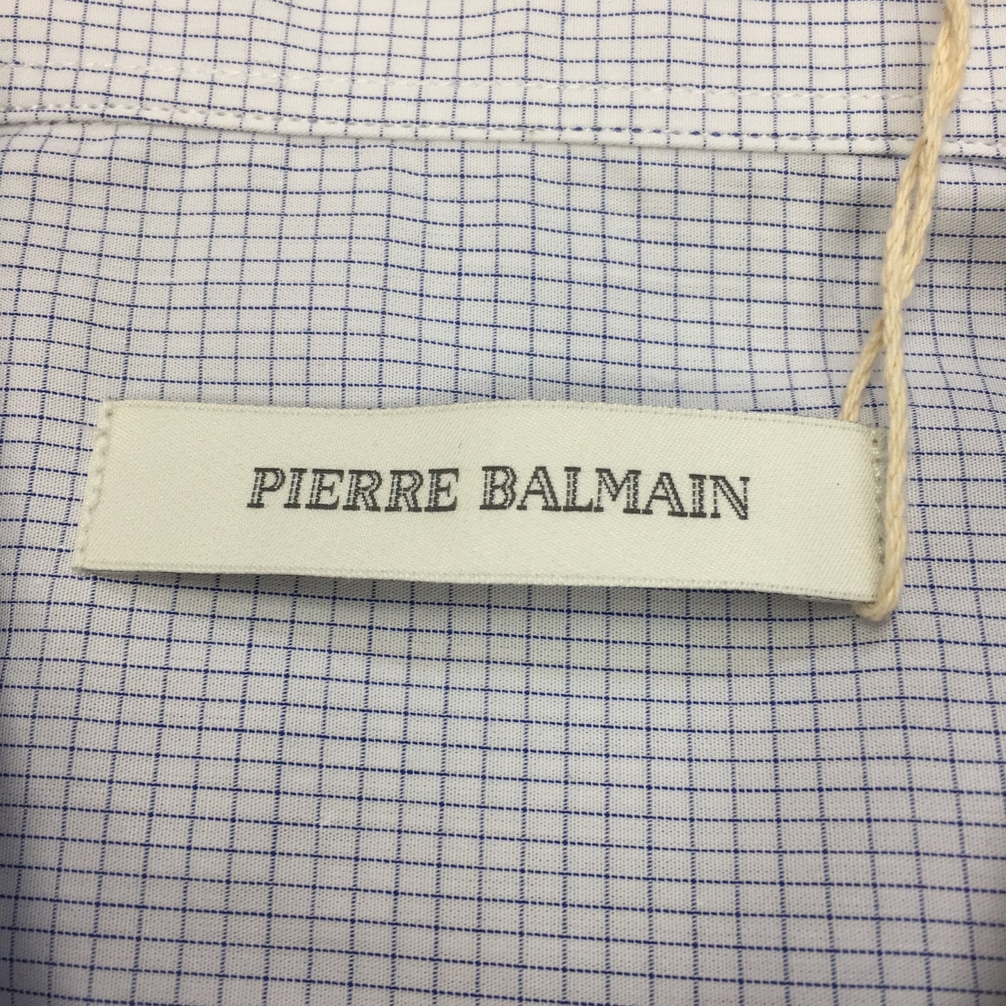 Pierre Balmain - Micro Check Button Down Shirt
