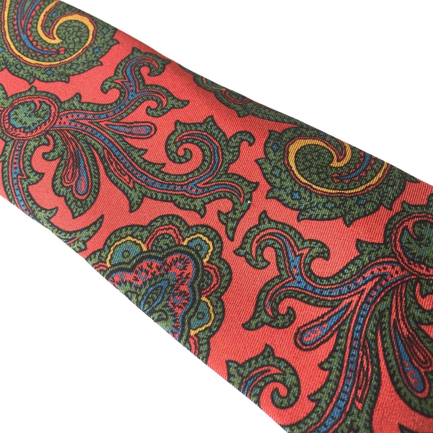 Polo Ralph Lauren - Red Paisley Print Silk Tie