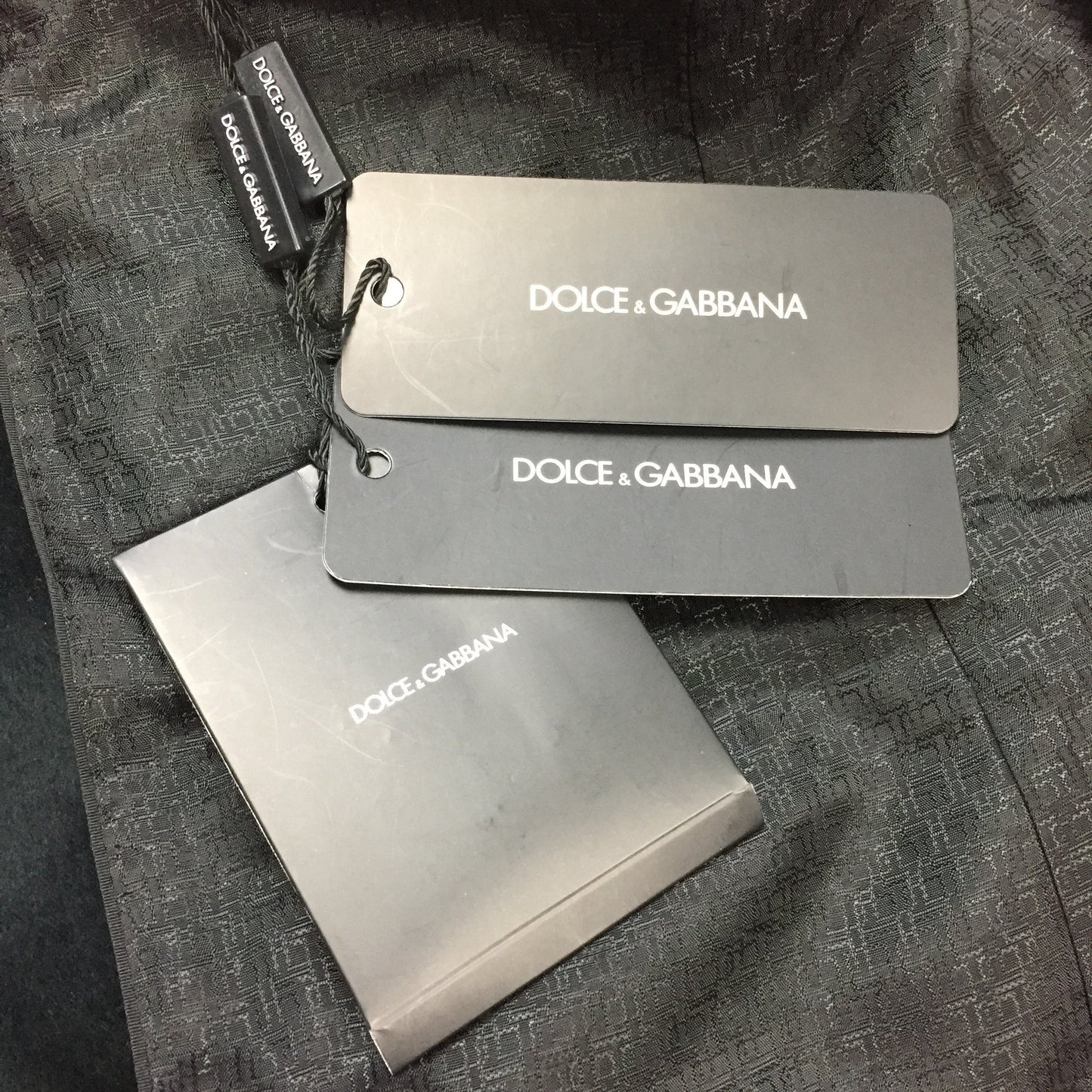 Dolce & Gabbana - Coat of Arms Velvet Blazer