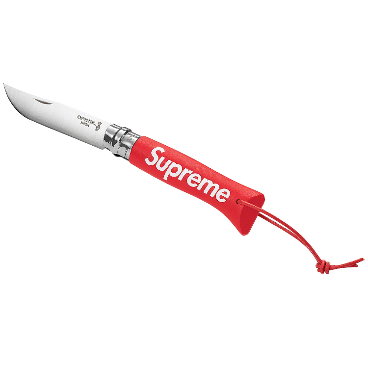 Supreme x Opinel - Red Box Logo Folding Knife