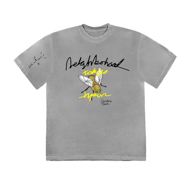 Travis Scott x Neighborhood - Carousel Logo Print T-Shirt