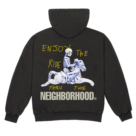 Travis Scott x Neighborhood - Carousel Logo Embroidered Hoodie