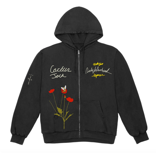 Travis Scott x Neighborhood - Carousel Logo Embroidered Hoodie
