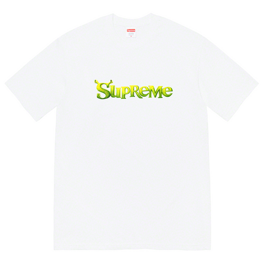 Supreme - Shrek Logo T-Shirt (White)