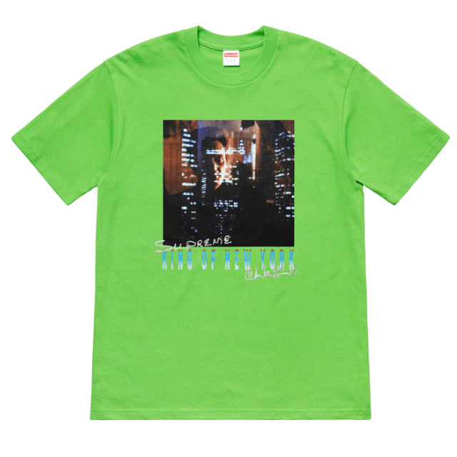 Supreme - Green King Of New York T-Shirt (SS19)